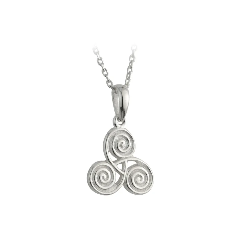 Sterling Silver Small Celtic Spiral