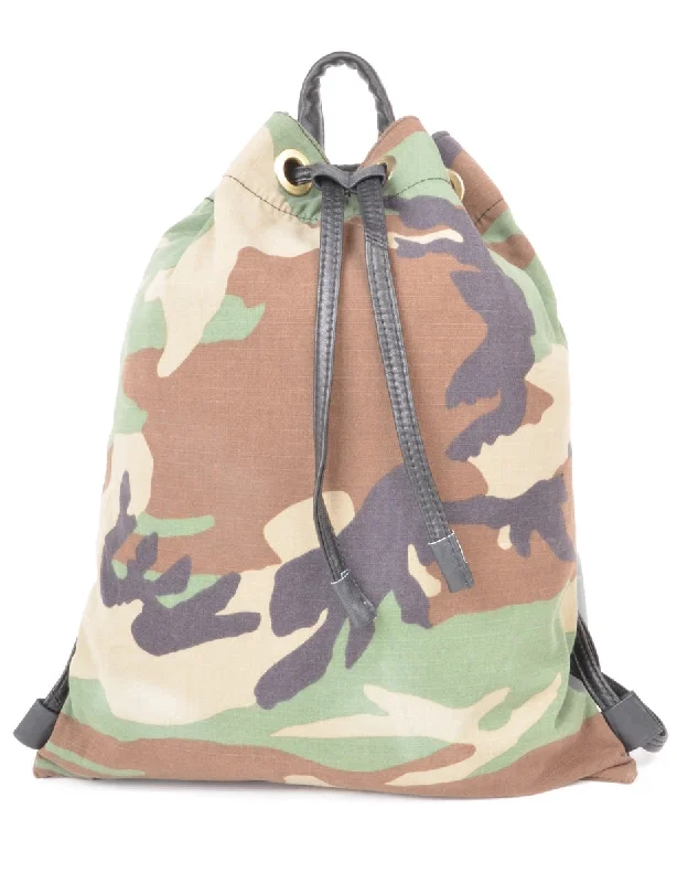 Label Alex Drawstring Backpack