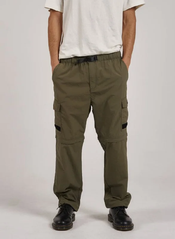 Big Slacker High Standards Zip Off Cargo Pant - Aloe