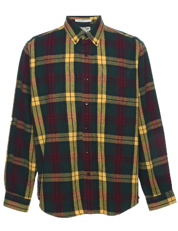 L.L. Bean Checked Shirt - L