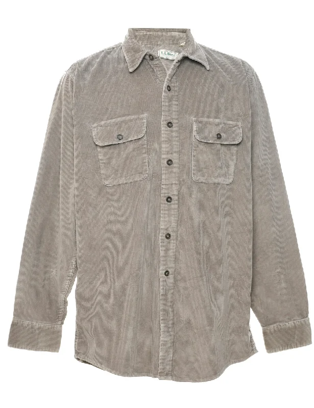 L.L. Bean Corduroy Shirt - L