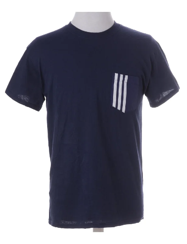 Label Adam Stripe Pocket Tee