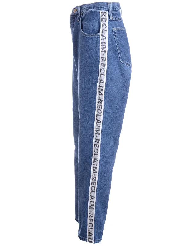 Label Ainsley Reclaim Side Tape Jeans