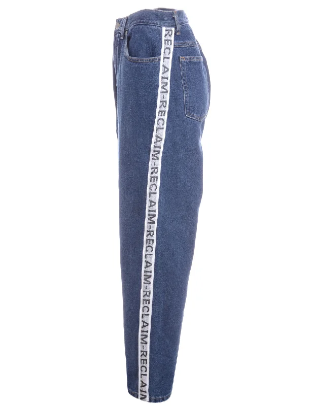 Label Ainsley Reclaim Side Tape Jeans