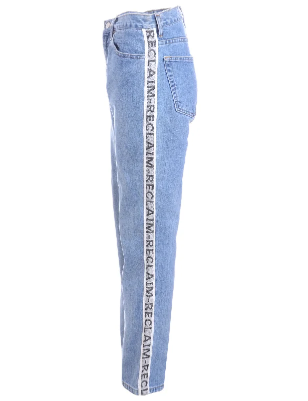 Label Ainsley Reclaim Side Tape Jeans