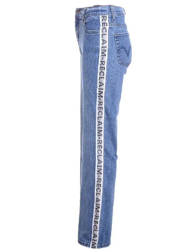 Label Ainsley Reclaim Side Tape Jeans