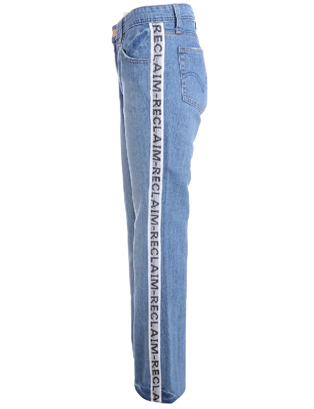 Label Ainsley Reclaim Side Tape Jeans