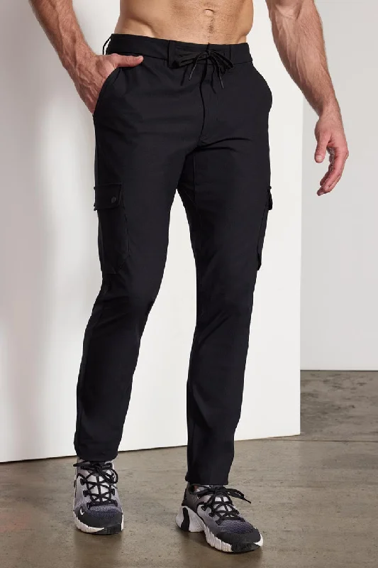 Limitless Slim Cargo Pant - Black