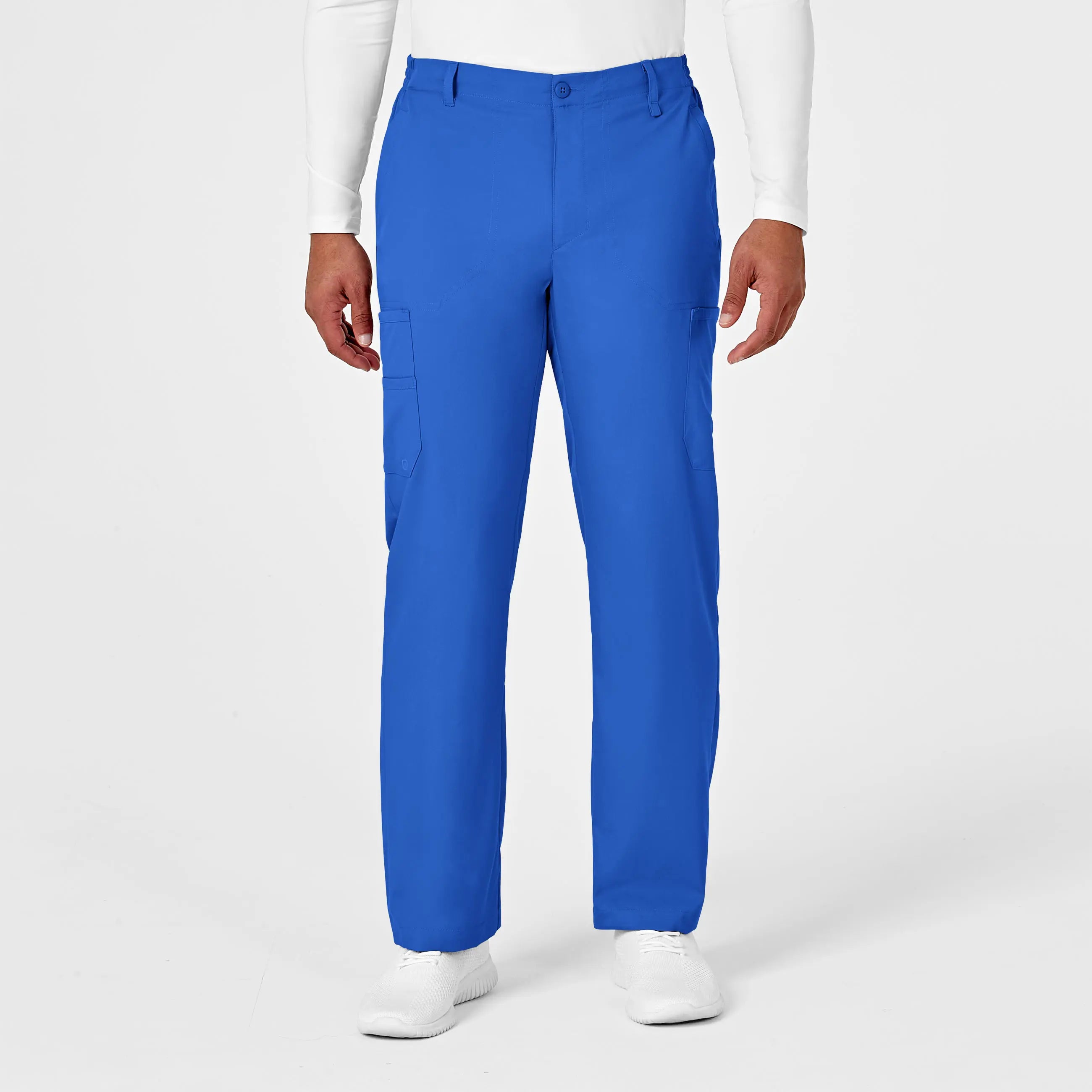 Wink Men's PRO Cargo Scrub Pant - Royal Blue