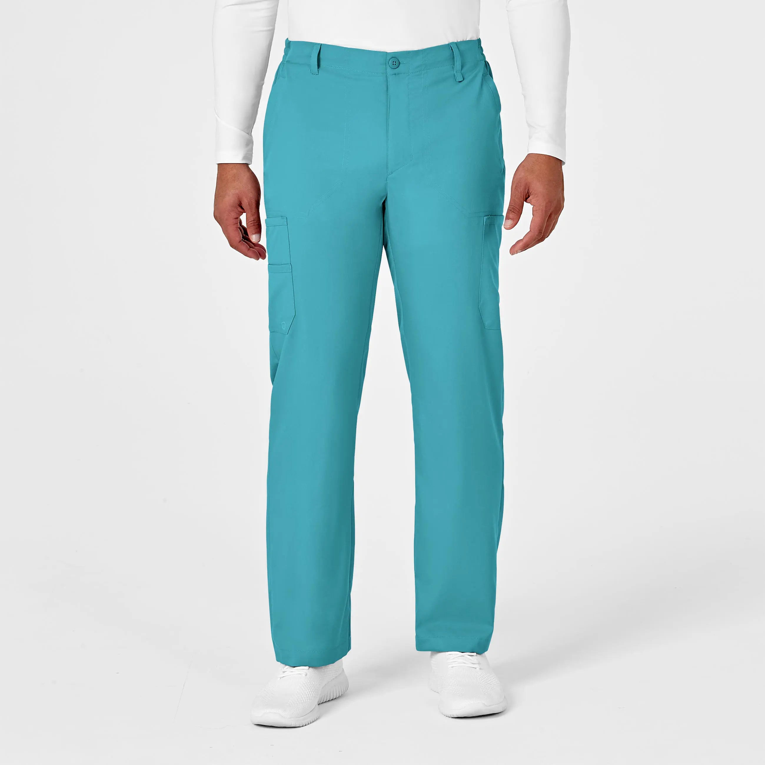 Wink Men's PRO Cargo Scrub Pant - Teal