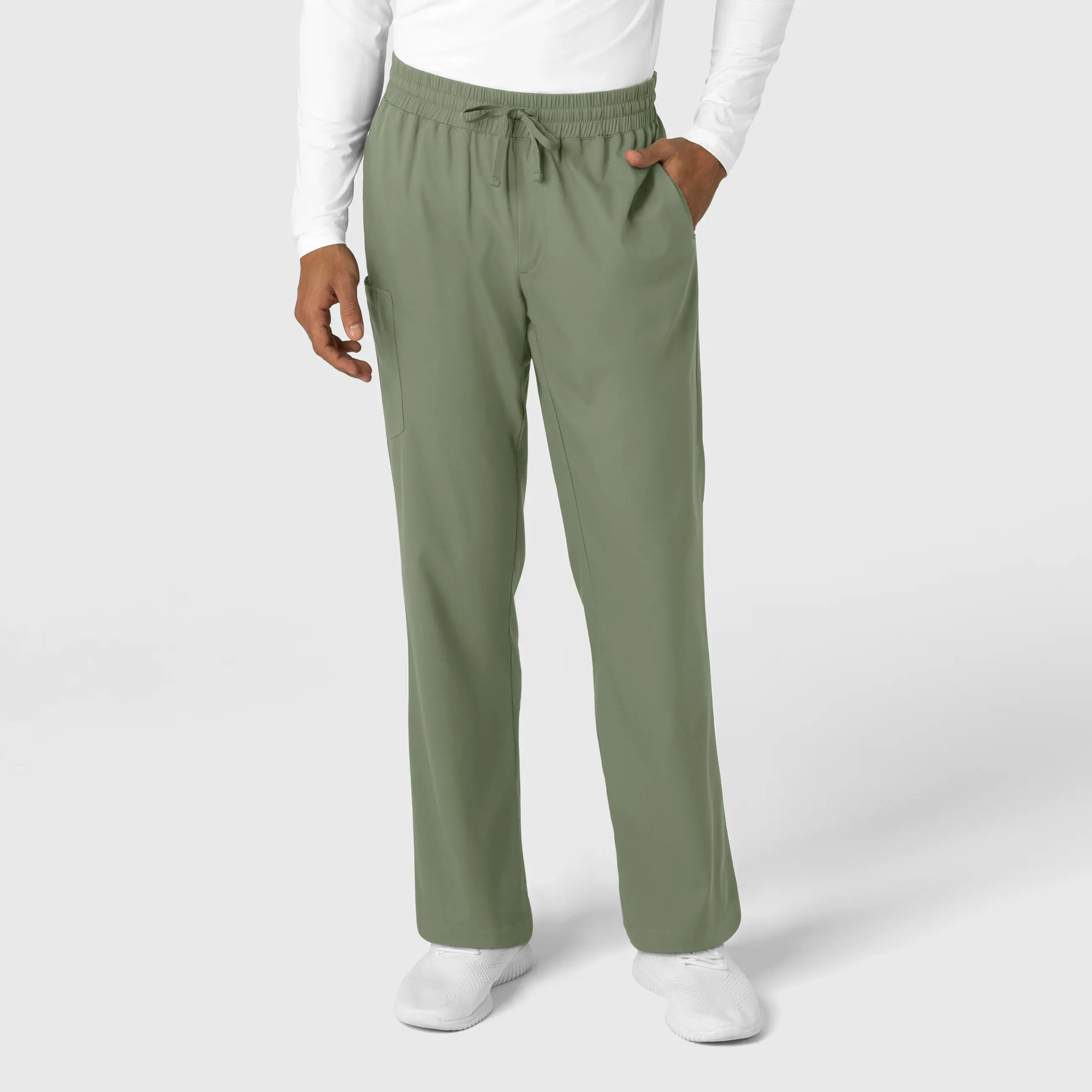 Wink Men's Straight Leg Scrub Pant - Sage