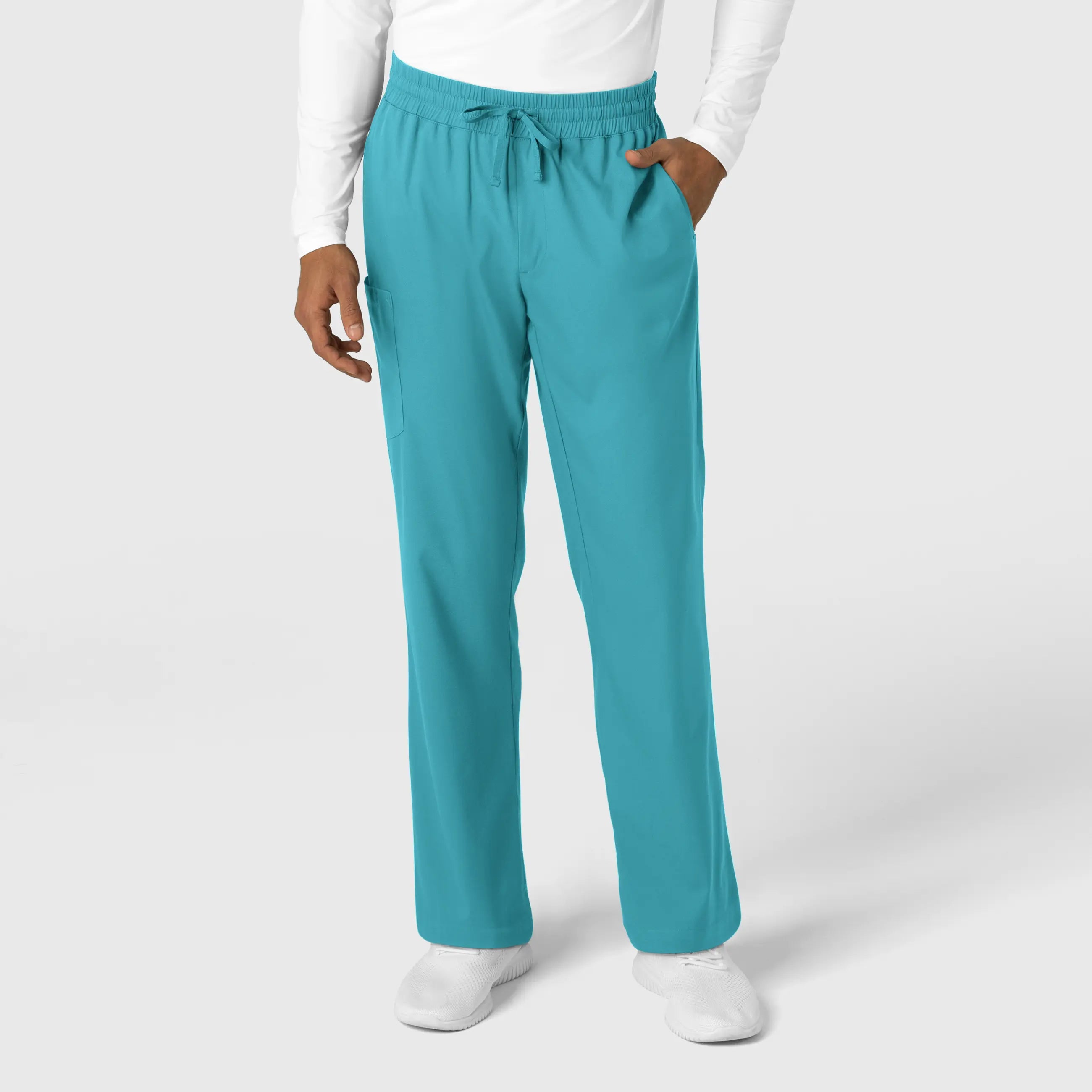 Wink Men's Straight Leg Scrub Pant - Teal