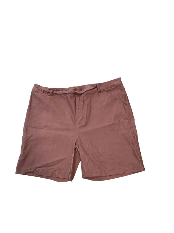 Brown Shorts Clothes Mentor, Size 3x